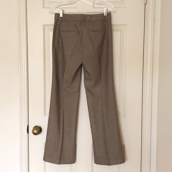 Express Design Studio Editor Dress Pant with sparkling gold. - Picture 8 of 8